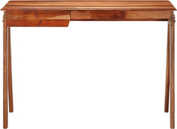 vidaXL - Bureau - met - lade - 110x50x77 - cm - massief - acaciahout