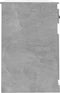 vidaXL - Bureau - met - lade - 115x50x75 - cm - bewerkt - hout - betongrijs