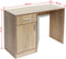 vidaXL - Bureau - met - lade - en - kastje - 100x40x73 - cm - eiken