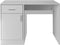 vidaXL - Bureau - met - lade - en - kastje - 100x40x73 - cm - wit
