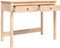 vidaXL - Bureau - met - lades - 100x50x78 - cm - massief - grenenhout