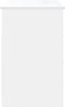 vidaXL - Bureau - met - lades - 102x50x76 - cm - bewerkt - hout - wit