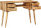 vidaXL - Bureau - met - lades - 110x47x76 - cm - massief - mangohout