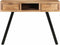 vidaXL - Bureau - met - natuurlijke - randen - 107x45x79 - cm - massief - acaciahout