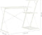 vidaXL - Bureau - met - schap - 116x50x93 - cm - wit