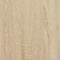 vidaXL - Bureau - met - schappen - 100x45x140 - bewerkt - hout - sonoma - eikenkleur