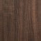 vidaXL - Bureau - met - schappen - 100x45x140 - cm - bewerkt - hout - bruineikenkleur