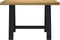 vidaXL - Bureau - NOAIN - A-vormige - poten - 120x50x75 - cm - massief - hout