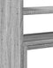 vidaXL - Bureau - organiser - 40x17x41 - cm - bewerkt - hout - grijs - sonoma - eiken