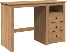 vidaXL - Bureau - Panama - 112x45x75 - cm - massief - grenenhout