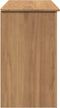 vidaXL - Bureau - Panama - 112x45x75 - cm - massief - grenenhout