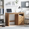 vidaXL - Bureau - Panama - 112x45x75 - cm - massief - grenenhout