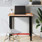 vidaXL - Bureaublad - 80x55x2,5 - cm - massief - beukenhout