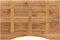 vidaXL - Bureaublad - met - ronding - 100x50x2,5 - cm - massief - ruw - mangohout