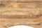 vidaXL - Bureaublad - met - ronding - 100x60x2,5 - cm - massief - ruw - mangohout