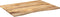 vidaXL - Bureaublad - met - ronding - 110x80x2,5 - cm - massief - ruw - mangohout