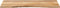 vidaXL - Bureaublad - met - ronding - 120x60x2,5 - cm - massief - ruw - mangohout