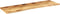 vidaXL - Bureaublad - met - ronding - 160x50x2,5 - cm - massief - ruw - mangohout