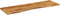 vidaXL - Bureaublad - met - ronding - 160x50x2,5 - cm - massief - ruw - mangohout