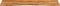 vidaXL - Bureaublad - met - ronding - 160x50x2,5 - cm - massief - ruw - mangohout