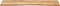 vidaXL - Bureaublad - met - ronding - 160x50x2,5 - cm - massief - ruw - mangohout