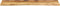 vidaXL - Bureaublad - met - ronding - 160x50x2,5 - cm - massief - ruw - mangohout