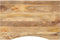 vidaXL - Bureaublad - met - ronding - 80x50x2,5 - cm - massief - ruw - mangohout