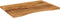 vidaXL - Bureaublad - met - ronding - 80x60x2,5 - cm - massief - ruw - mangohout