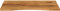 vidaXL - Bureaublad - met - ronding - 80x60x2,5 - cm - massief - ruw - mangohout