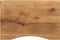 vidaXL - Bureaublad - met - ronding - 90x50x2,5 - cm - massief - ruw - mangohout