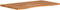 vidaXL - Bureaublad - rechthoekig - 80x50x2,5 - cm - massief - acaciahout