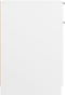 vidaXL - Bureaukast - 33,5x50x75 - cm - bewerkt - hout - wit