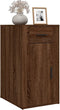 vidaXL - Bureaukastje - 40x49x75 - cm - bewerkt - hout - bruin - eikenkleur