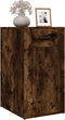 vidaXL - Bureaukastje - 40x49x75 - cm - bewerkt - hout - gerookt - eikenkleurig
