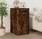 vidaXL - Bureaukastje - 40x49x75 - cm - bewerkt - hout - gerookt - eikenkleurig