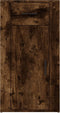 vidaXL - Bureaukastje - 40x49x75 - cm - bewerkt - hout - gerookt - eikenkleurig