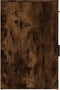 vidaXL - Bureaukastje - 40x49x75 - cm - bewerkt - hout - gerookt - eikenkleurig