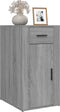 vidaXL - Bureaukastje - 40x49x75 - cm - bewerkt - hout - grijs - sonoma - eikenkleurig