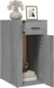 vidaXL - Bureaukastje - 40x49x75 - cm - bewerkt - hout - grijs - sonoma - eikenkleurig