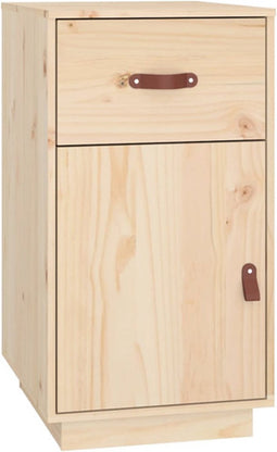 vidaXL - Bureaukastje - 40x50x75 - cm - massief - grenenhout