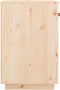 vidaXL - Bureaukastje - 40x50x75 - cm - massief - grenenhout