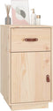 vidaXL - Bureaukastje - 40x50x75 - cm - massief - grenenhout
