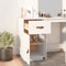 vidaXL - Bureaukastje - 40x50x75 - cm - massief - grenenhout - wit