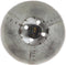 vidaXL Bureaulamp industrieel rond E27 58x18x90 cm zilverkleurig