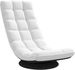 vidaXL - Bureaustoel - 70x51x79 - cm - stof - wit