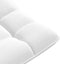 vidaXL - Bureaustoel - 70x51x79 - cm - stof - wit
