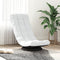 vidaXL - Bureaustoel - 70x51x79 - cm - stof - wit