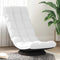 vidaXL - Bureaustoel - 70x51x79 - cm - stof - wit