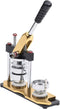 vidaXL - Buttonmachine - met - cirkelsnijder - draaipunch - 25 - mm