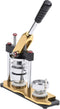 vidaXL - Buttonmachine - met - cirkelsnijder - draaipunch - 37 - mm